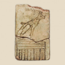 votive plaque to Hathor (cat)