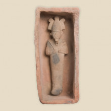 Osiris in coffin
